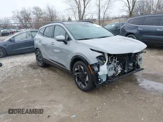 2024 Kia Sportage SX-Prestige with VIN 5XYK53DF1RG185564, listed as a IAAI auction lot 41953104 with 3,823 mi miles and . Bid and sale history available at DreamBid. Image 1.