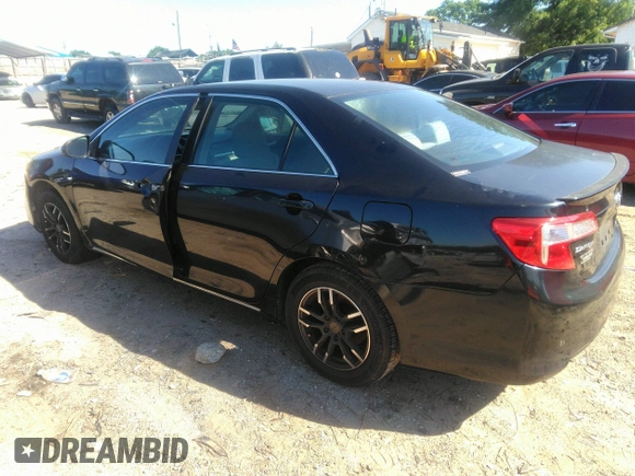 2012 Toyota Camry L with VIN 4T1BF1FK4CU002252, listed as a IAAI auction lot 42201973 with 261,460 mi miles. Bid and sale history available at carsss.com. Image 3.