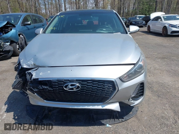 2019 Hyundai Elantra GT with VIN KMHH35LE8KU106251, listed as a IAAI auction lot 42015806 with 58,493 mi miles. Bid and sale history available at carsss.com. Image 12.