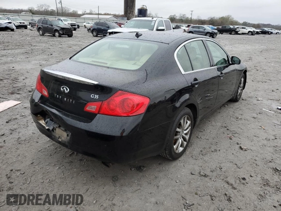 2007 Infiniti G35 G35x with VIN JNKBV61F07M815803, listed as a Copart auction lot 77647404 with 206,091 mi miles and Non Repairable. Bid and sale history available at DreamBid. Image 3.