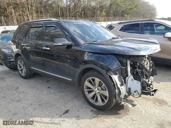 2018 Ford Explorer Limited with VIN 1FM5K7F81JGB11649, listed as a Copart auction lot 44738855 with 112,448 mi miles and Salvage Title. Bid and sale history available at carsss.com. Image 4.