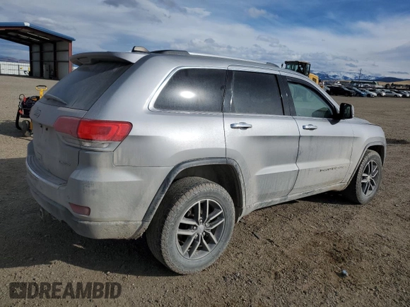 2017 Jeep Grand Cherokee Limited with VIN 1C4RJFBG3HC680228, listed as a Copart auction lot 50216005 with 134,925 mi miles and Salvage title. Bid and sale history available at DreamBid. Image 3.