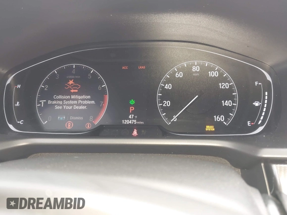 2018 Honda Accord Sedan Sport 1.5T with VIN 1HGCV1F3XJA198718, listed as a IAAI auction lot 41772799 with 120,475 mi miles. Bid and sale history available at carsss.com. Image 7.