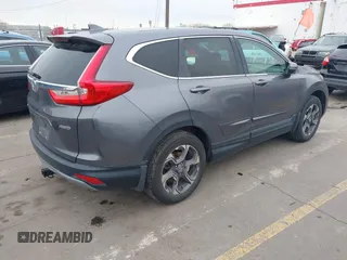 2018 Honda CR-V EX-L with VIN 7FARW2H81JE102703, listed as a IAAI auction lot 41797016 with 77,792 mi miles. Bid and sale history available at carsss.com. Image 4.