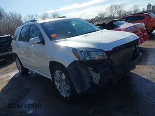 2015 GMC Acadia Denali with VIN 1GKKVTKD3FJ223376, listed as a IAAI auction lot 41418411 with 179,016 mi miles. Bid and sale history available at carsss.com. Image 1.