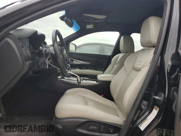 2013 Infiniti M z VIN JN1BY1AP8DM514263, wystawiony jako Copart lot #52756375 z przebiegiem Nie podano mil oraz Szkoda całkowita • Salvage title. Historia ofert i sprzedaży dostępna na DreamBid. Obrazek 7.
