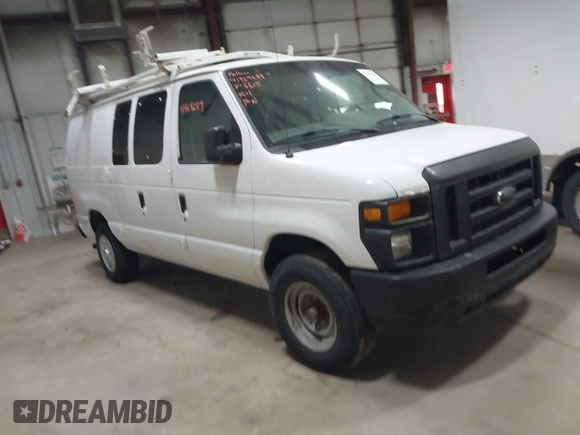 2009 Ford Econoline Cargo with VIN 1FTNE24L79DA86615, listed as a IAAI auction lot 41969289 with 158,267 mi miles and . Bid and sale history available at DreamBid. Image 1.