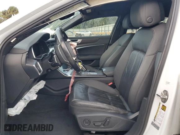 2020 Audi A6 Premium Plus with VIN WAUE8AF21LN072746, listed as a Copart auction lot 86629184 with 65,885 mi miles and Non Repairable. Bid and sale history available at carsss.com. Image 7.
