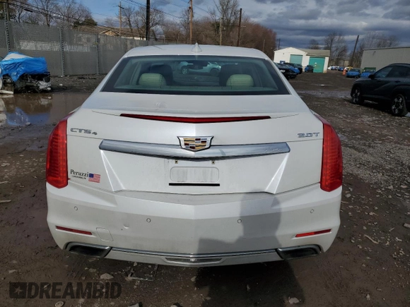 2016 Cadillac CTS Luxury Collection AWD with VIN 1G6AX5SX6G0121426, listed as a Copart auction lot 49540985 with 65,858 mi miles and Salvage Title. Bid and sale history available at DreamBid. Image 6.