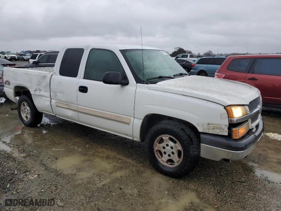2004 Chevrolet Silverado 1500 LS with VIN 2GCEK19V441100438, listed as a Copart auction lot 45214535 with 231,075 mi miles and Salvage Title. Bid and sale history available at carsss.com. Image 4.