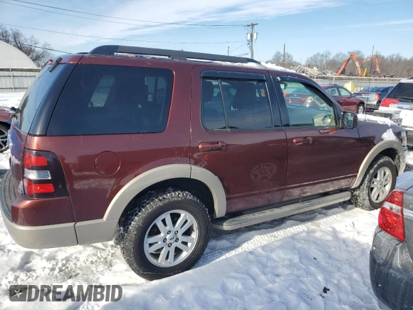 2009 Ford Explorer Eddie Bauer z VIN 1FMEU74E99UA40054, wystawiony jako Copart lot #41892415 z przebiegiem 153 981 mil mil oraz Czysty tytuł • Clean title. Historia ofert i sprzedaży dostępna na DreamBid. Obrazek 3.