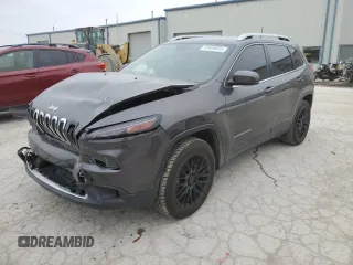 2018 Jeep Cherokee Limited with VIN 1C4PJMDX1JD570089, listed as a Copart auction lot 43408055 with 54,568 mi miles and Salvage Title. Bid and sale history available at carsss.com. Image 1.