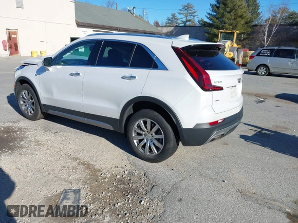 2022 Cadillac XT4 AWD Premium Luxury with VIN 1GYFZDR41NF105299, listed as a IAAI auction lot 41257154 with 34,904 mi miles and . Bid and sale history available at carsss.com. Image 3.