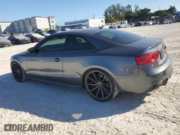 2015 Audi S5 Premium Plus z VIN WAUCGAFR1FA055268, wystawiony jako Copart lot #45244405 z przebiegiem 46 996 mil mil oraz Szkoda całkowita • Salvage title. Historia ofert i sprzedaży dostępna na DreamBid. Obrazek 2.