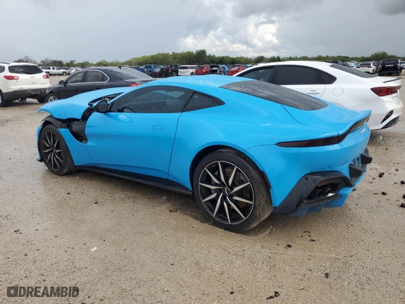 2020 Aston Martin Vantage with VIN SCFSMGAW8LGN02874, listed as a Copart auction lot 70187914 with 0 mi miles and Salvage Title. Bid and sale history available at carsss.com. Image 2.