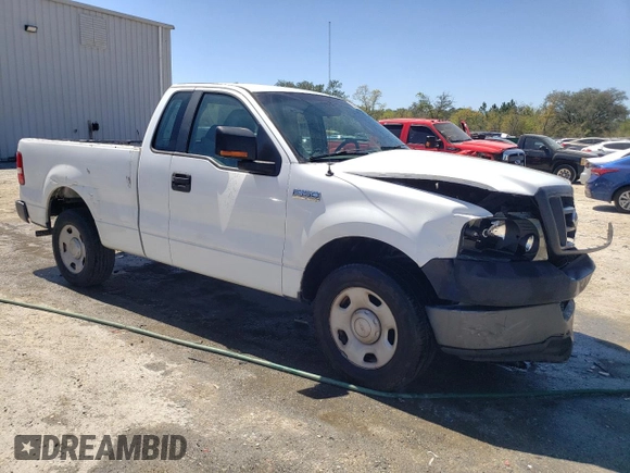 2005 Ford F-150 XL with VIN 1FTRF12W95NB02727, listed as a Copart auction lot 49849705 with 331,135 mi miles and Salvage Title. Bid and sale history available at carsss.com. Image 4.