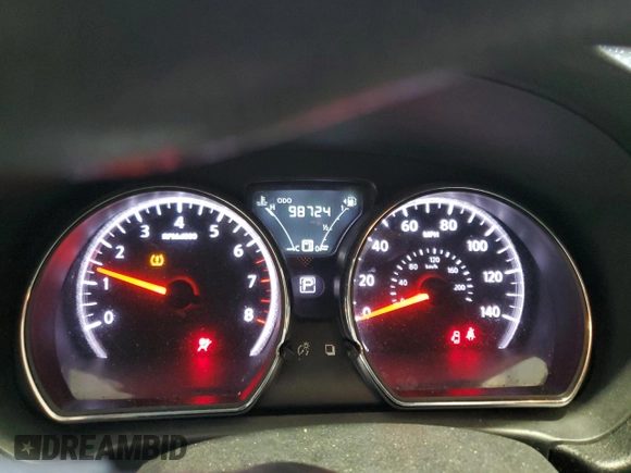2016 Nissan Versa S with VIN 3N1CN7AP0GL815219, listed as a Copart auction lot 87620015 with 98,724 mi miles and Salvage Title. Bid and sale history available at carsss.com. Image 9.