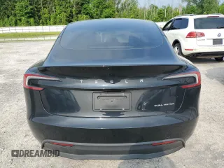 2025 Tesla Model 3 Long Range с VIN 5YJ3E1EB7SF900896, выставлен на аукционе Copart как лот 60446345 с пробегом 5 040 миль миль и Списание • Salvage title. История ставок и продаж доступна на DreamBid. Изображение 6.
