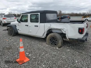 2023 Jeep Gladiator Freedom with VIN 1C6HJTAG6PL550171, listed as a Copart auction lot 50010485 with 37,064 mi miles and Salvage title. Bid and sale history available at DreamBid. Image 2.