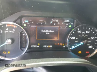 2021 Ford F-450 XL with VIN 1FT8W4DTXMED30296, listed as a Copart auction lot 58483974 with 25,593 mi miles and Salvage Title. Bid and sale history available at carsss.com. Image 8.
