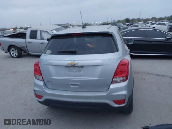 2020 Chevrolet Trax LS with VIN 3GNCJKSBXLL296356, listed as a IAAI auction lot 41770466 with 68,702 mi miles and . Bid and sale history available at DreamBid. Image 16.