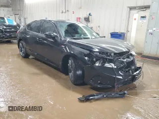 2024 Acura Integra w/A-Spec Technology Package with VIN 19UDE4H62RA025686, listed as a Copart auction lot 49148415 with 6,403 mi miles and Salvage Title. Bid and sale history available at carsss.com. Image 4.
