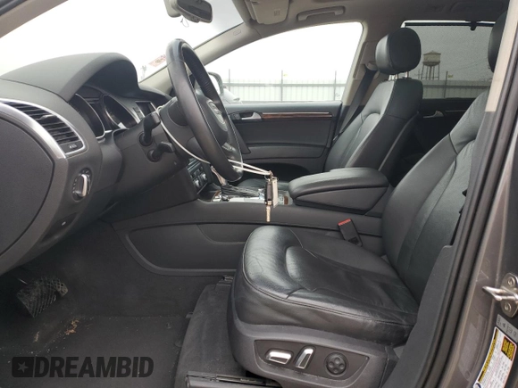 2013 Audi Q7 3.0T Premium Plus with VIN WA1LGAFE0DD011574, listed as a Copart auction lot 43081025 with 106,575 mi miles and Salvage Title. Bid and sale history available at carsss.com. Image 7.
