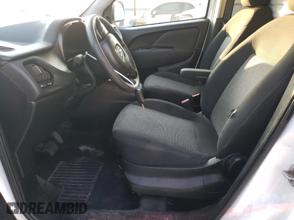 2017 Ram ProMaster City Cargo Tradesman with VIN ZFBERFAB0H6E49515, listed as a Copart auction lot 69042703 with 43,796 mi miles and . Bid and sale history available at DreamBid. Image 7.