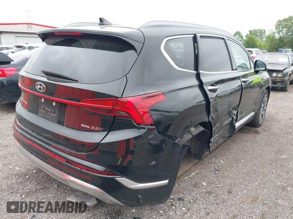 2023 Hyundai Santa Fe Calligraphy with VIN 5NMS5DAL9PH606417, listed as a IAAI auction lot 42349495 with 13,417 mi miles and . Bid and sale history available at DreamBid. Image 4.