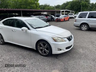 2010 Lexus IS 250 z VIN JTHBF5C21A5109541, wystawiony jako Copart lot #60734025 z przebiegiem 243 289 mil mil oraz Czysty tytuł • Clean title. Historia ofert i sprzedaży dostępna na DreamBid. Obrazek 1.
