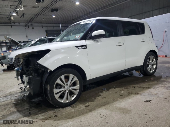 2016 Kia Soul + with VIN KNDJP3A57G7238313, listed as a Copart auction lot 46162735 with 99,646 mi miles and Salvage Title. Bid and sale history available at carsss.com. Image 1.