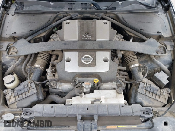 2010 Nissan 370Z Touring with VIN JN1AZ4FH3AM301311, listed as a IAAI auction lot 41976379 with 51,347 mi miles. Bid and sale history available at carsss.com. Image 10.