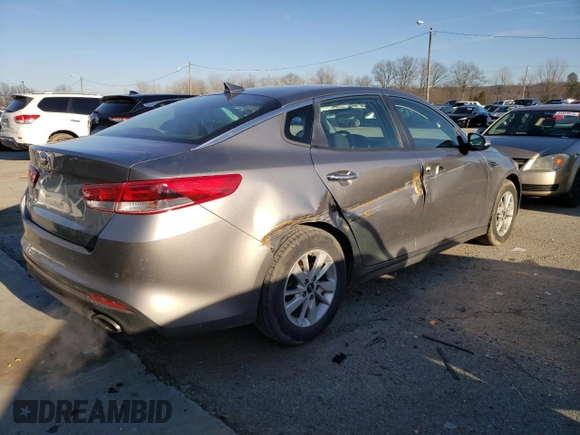 2018 Kia Optima LX z VIN 5XXGT4L38JG212129, wystawiony jako Copart lot #44492865 z przebiegiem 148 415 mil mil oraz Szkoda całkowita • Salvage title. Historia ofert i sprzedaży dostępna na DreamBid. Obrazek 3.