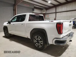 2022 GMC Sierra 1500 Limited SLT with VIN 3GTU9DED1NG186483, listed as a Copart auction lot 41821895 with 81,913 mi miles and Salvage Title. Bid and sale history available at carsss.com. Image 2.
