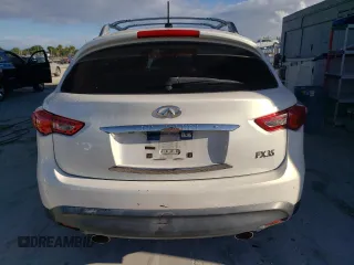 2010 Infiniti FX35 with VIN JN8AS1MUXAM800045, listed as a Copart auction lot 72498284 with 133,757 mi miles and Salvage Title. Bid and sale history available at carsss.com. Image 6.
