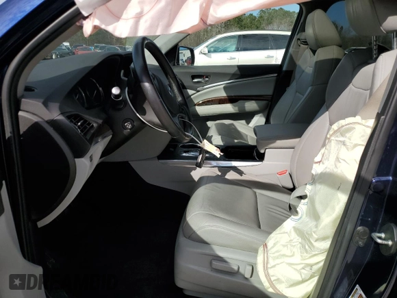 2018 Acura MDX w/Technology Pkg with VIN 5J8YD4H53JL024292, listed as a Copart auction lot 46288175 with 106,401 mi miles and Salvage Title. Bid and sale history available at carsss.com. Image 7.