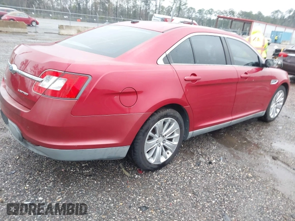 2010 Ford Taurus Limited with VIN 1FAHP2FW7AG162258, listed as a IAAI auction lot 41625767 with 187,205 mi miles. Bid and sale history available at carsss.com. Image 4.