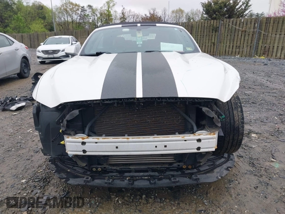 2017 Ford Mustang EcoBoost Premium with VIN 1FATP8UH7H5301411, listed as a IAAI auction lot 41971140 with 55,176 mi miles and . Bid and sale history available at carsss.com. Image 13.