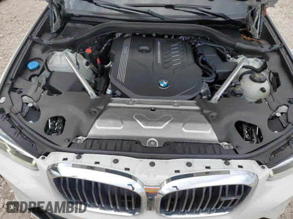 2024 BMW X4 M40i with VIN 5UX43DT02R9X54021, listed as a Copart auction lot 80482964 with 7,657 mi miles and Salvage Title. Bid and sale history available at carsss.com. Image 12.