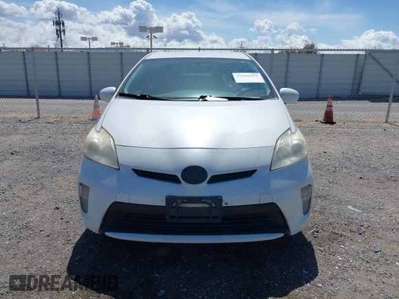 2013 Toyota Prius One with VIN JTDKN3DU7D0340440, listed as a IAAI auction lot 41940223 with 177,542 mi miles. Bid and sale history available at carsss.com. Image 6.