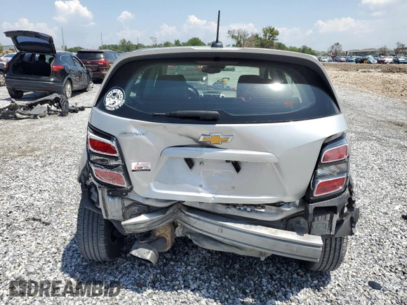 2020 Chevrolet Sonic LT with VIN 1G1JG6SB1L4133194, listed as a Copart auction lot 59004335 with 115,274 mi miles and Non repairable. Bid and sale history available at DreamBid. Image 6.
