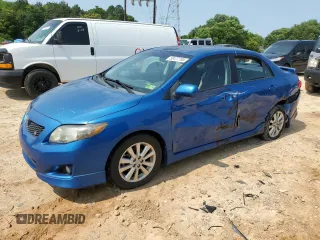 2010 Toyota Corolla with VIN 2T1BU4EEXAC470052, listed as a Copart auction lot 58477785 with 155,450 mi miles and Salvage title. Bid and sale history available at DreamBid. Image 1.