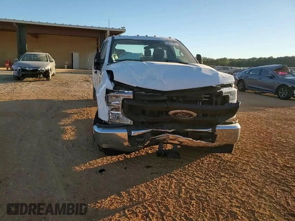 2022 Ford F-250 XL with VIN 1FT7W2A66NEC69593, listed as a Copart auction lot 76672294 with 92,427 mi miles and Salvage title. Bid and sale history available at DreamBid. Image 10.