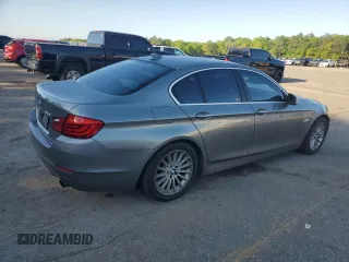 2011 BMW 5 Series 535i with VIN WBAFR7C53BC600560, listed as a Copart auction lot 52389725 with 149,160 mi miles and Salvage Title. Bid and sale history available at carsss.com. Image 3.