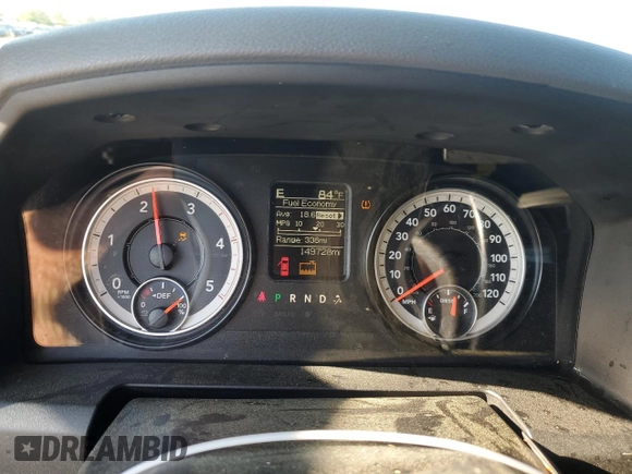 2016 Ram 2500 SLT with VIN 3C6UR5DL3GG151839, listed as a Copart auction lot 50546845 with 149,728 mi miles and Salvage Title. Bid and sale history available at carsss.com. Image 9.