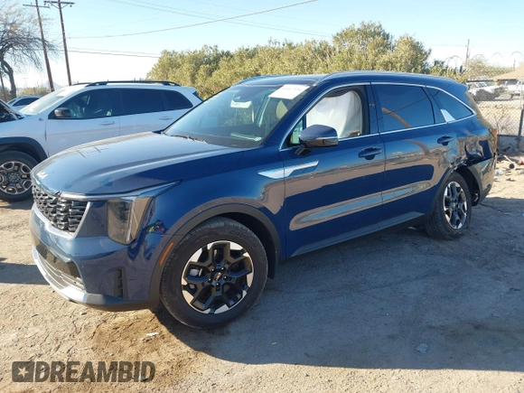 2024 Kia Sorento S z VIN 5XYRL4JC0RG276555, wystawiony jako IAAI lot #41417131 z przebiegiem 7 149 mil mil oraz . Historia ofert i sprzedaży dostępna na DreamBid. Obrazek 2.
