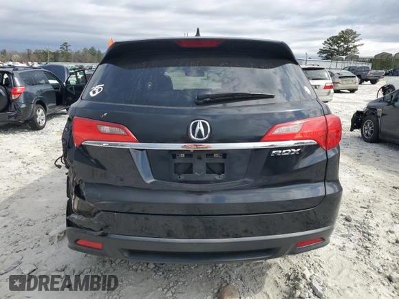 2014 Acura RDX Tech Pkg with VIN 5J8TB3H59EL010851, listed as a Copart auction lot 47354675 with 306,176 mi miles and Salvage Title. Bid and sale history available at carsss.com. Image 6.