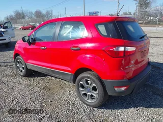 2020 Ford EcoSport S with VIN MAJ6S3FLXLC321656, listed as a IAAI auction lot 41496797 with 68,907 mi miles and . Bid and sale history available at DreamBid. Image 3.
