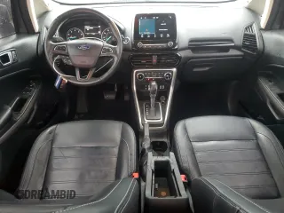 2019 Ford EcoSport Titanium z VIN MAJ3S2KE3KC261318, wystawiony jako Copart lot #47201385 z przebiegiem 71 959 mil mil oraz Szkoda całkowita • Salvage title. Historia ofert i sprzedaży dostępna na DreamBid. Obrazek 8.