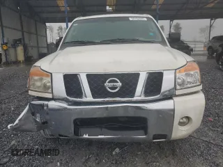 2008 Nissan Titan SE with VIN 1N6BA07D58N348807, listed as a Copart auction lot 50102605 with Not Provided miles and Clean Title. Bid and sale history available at carsss.com. Image 5.